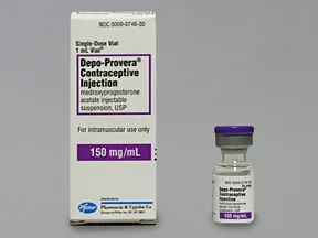 Depo-Provera 150 mg/mL intramuscular suspension