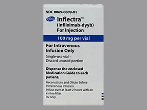 Inflectra 100 mg intravenous solution