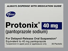 Protonix oral suspension use