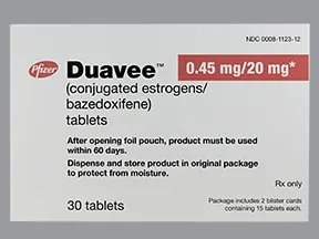 Duavee 0.45 mg-20 mg tablet