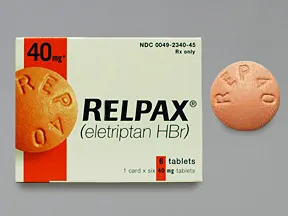 Relpax 40 mg tablet