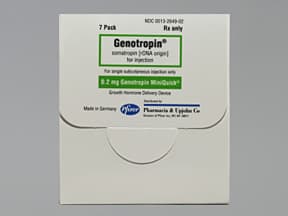 Genotropin MiniQuick 0.2 mg/0.25 mL subcutaneous syringe