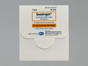 Genotropin MiniQuick 0.8 mg/0.25 mL subcutaneous syringe