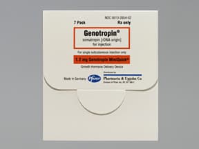 Genotropin MiniQuick 1.2 mg/0.25 mL subcutaneous syringe