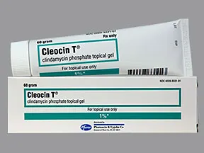 Cleocin T 1 % topical gel