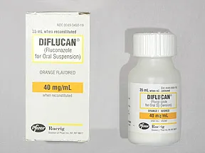 Diflucan 40 mg/mL oral suspension
