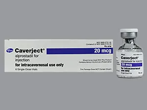 Caverject 20 mcg intracavernosal solution