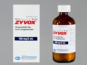 Zyvox 100 mg/5 mL oral suspension