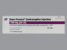 Depo-Provera 150 mg/mL intramuscular syringe