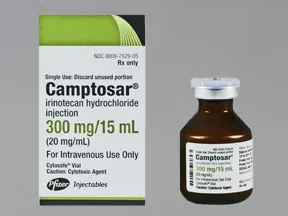 Camptosar 300 mg/15 mL intravenous solution