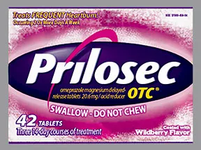 Prilosec OTC 20 mg tablet,delayed release
