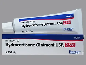 hydrocortisone 2.5 % topical ointment