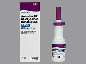 azelastine 205.5 mcg (0.15 %) nasal spray