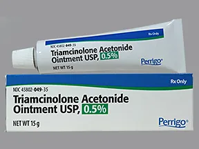 triamcinolone acetonide 0.5 % topical ointment