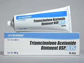 triamcinolone acetonide 0.1 % topical ointment