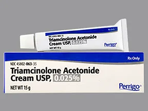 triamcinolone acetonide 0.025 % topical cream
