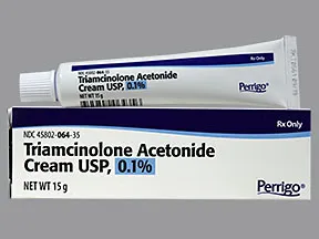 triamcinolone acetonide 0.1 % topical cream