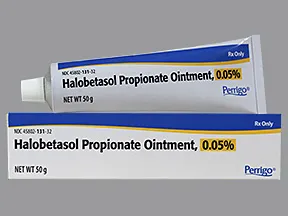 halobetasol propionate 0.05 % topical ointment