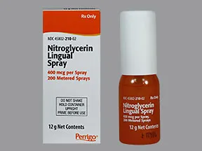 nitroglycerin 400 mcg/spray translingual