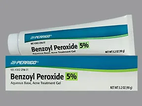 benzoyl peroxide 5 % topical gel
