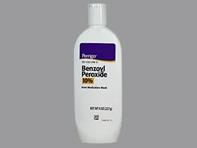 benzoyl peroxide 10 % topical cleanser