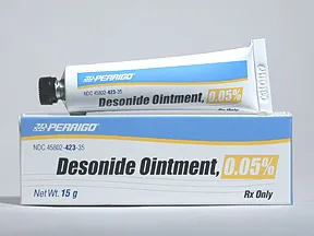 desonide 0.05 % topical ointment