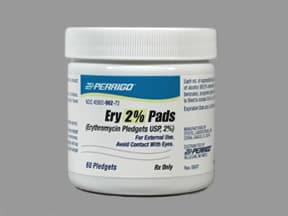 Ery Pads 2 % topical swab