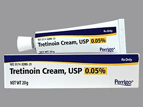 tretinoin 0.05 % topical cream