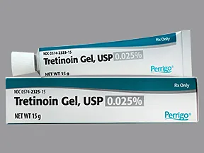 tretinoin 0.025 % topical gel