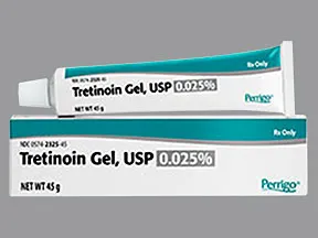 tretinoin 0.025 % topical gel