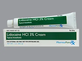 lidocaine cream dosage