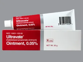 Ultravate 0.05 % topical ointment