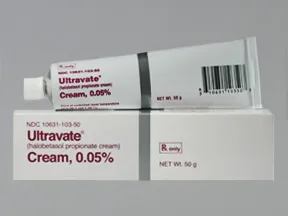 Ultravate 0.05 % topical cream