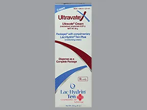 Ultravate X 0.05 %-10 % topical pack, cream and cream