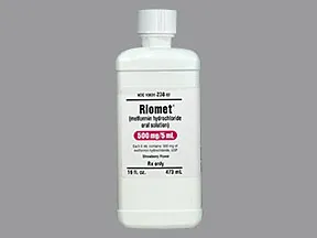 Riomet 500 mg/5 mL oral solution