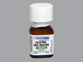 calcitriol 1 mcg/mL oral solution