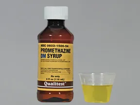 Antihistamine promethazine liquid