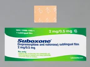 Suboxone 2 mg-0.5 mg sublingual film