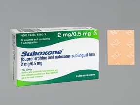 Suboxone 2 mg-0.5 mg sublingual film