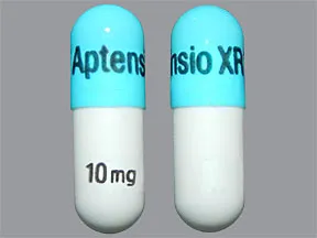 Aptensio XR 10 mg capsule,extended release sprinkle