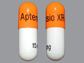 Aptensio XR 15 mg capsule,extended release sprinkle