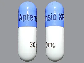 Aptensio XR 30 mg capsule,extended release sprinkle