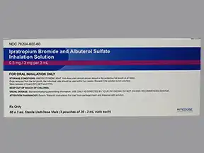 Ipratropium Albuterol Inhalation Uses Side Effects Interactions Pictures Warnings Dosing Webmd