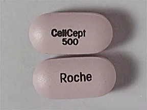 CellCept 500 mg tablet