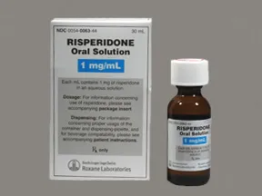 risperidone 1 mg/mL oral solution
