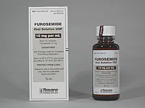 furosemide 10 mg/mL oral solution
