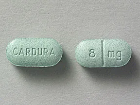 Cardura 8 mg tablet