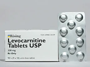 levocarnitine 330 mg tablet