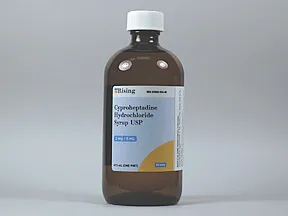 cyproheptadine 2 mg/5 mL oral syrup