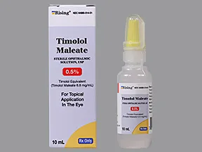 timolol maleate 0.5 % eye drops